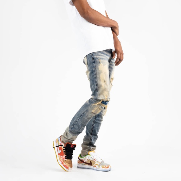 Thrt HANDCRAFT DENIM SKINNY JEANS - Picture 3 of 5